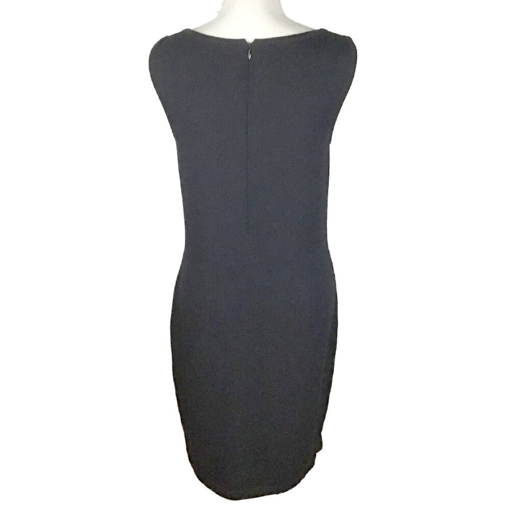 St. John Classic Black Mini Dress - Picture 3 of 7